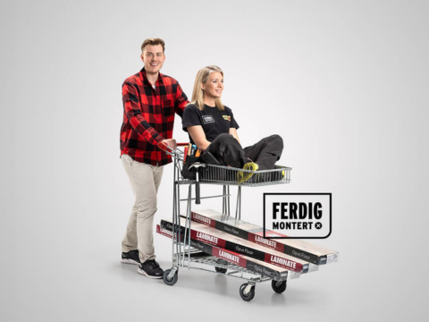 Ferdig Montert gulv Tjenesten Ferdig Montert gulv