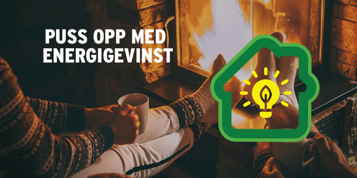 Puss opp og få energigevinst gjennom støtteordninger
