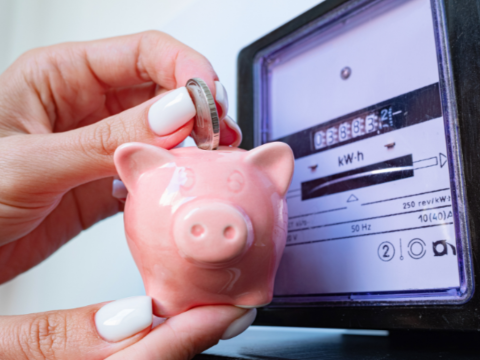 sparegris som viser hvordan spare penger på strøm sparegris som viser hvordan spare penger på strøm
