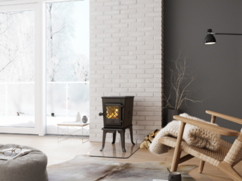 Spar plass og penger: Små peiser gir også mye varme!