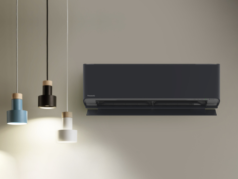 varmepumpe montert på ly vegg innendørs varmepumpe montert på ly vegg innendørs